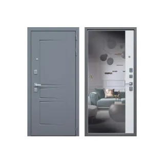 Входная металлическая дверь АСД Челси с зеркалом 